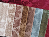 100% Polyester Velvet Jacquard Damask Thiết kế vải cho ghế sofa